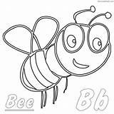Coloring Bumblebee Bumble sketch template