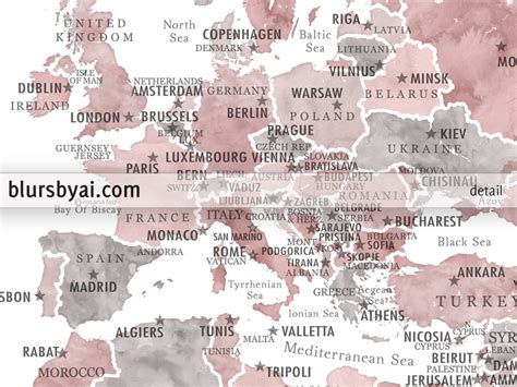 world maps  countries  states  country capitals blursbyai