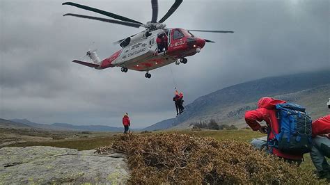 training starts   search  rescue helicopters  north wales north wales