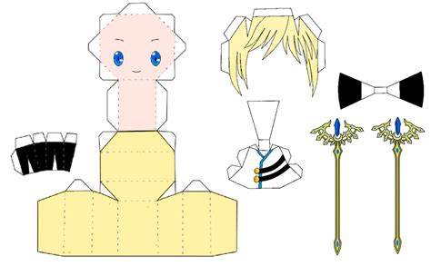 fai papercraft template  groncaloncia  deviantart