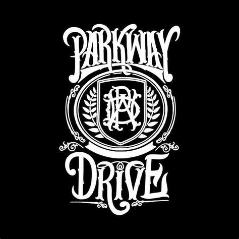 parkway drive pwd logo vinyl decal sticker