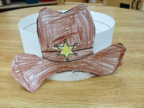 src  paper plate cowboy hat craft  library crafts pinterest