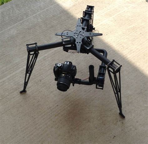 aerial axis  degrees brushless gimbal  cinestar copter