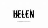 Helen Name Helena Tattoo Designs Joaoleitao sketch template