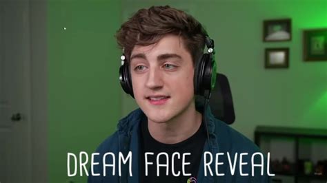 dream face reveal mind blowing youtube