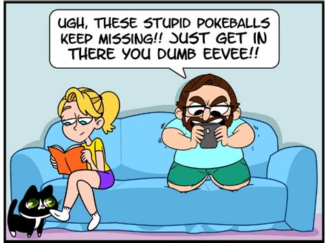 dorkly comic what it looks like when you don t play pokemon go gonintendo