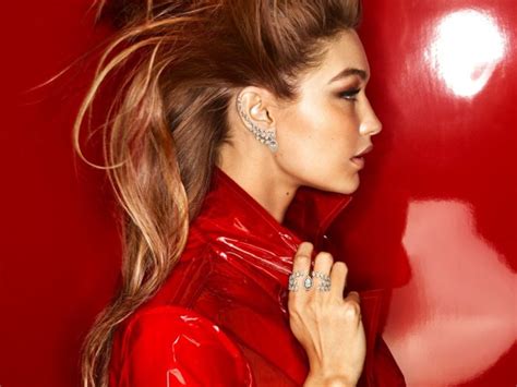 Gigi Hadid Smoulders For The Messika Jewelry Campaign Holiday 2019