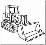 Bulldozer Coloring Pages Getcolorings Color Getdrawings sketch template