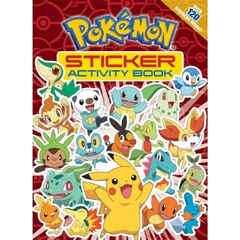pokemon sticker activity book big