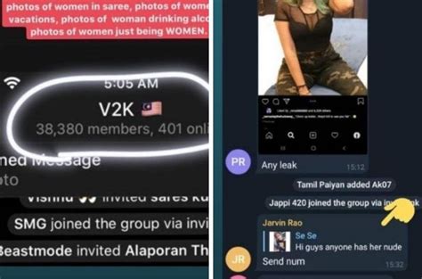 M Sian Telegram Members Sharing Sexual Content Not Bothered By Exposè