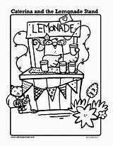 Lemonade Coloring Stand Pages Color Kids Sheets Summer Caterina Drawing Print Printable Book Getdrawings Pdf Getcolorings Template Stands Cartoon sketch template