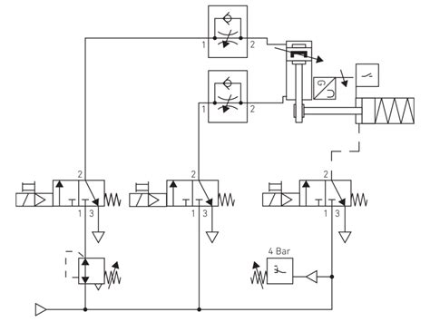 draw pneumatic circuit diagram  wiring view  schematics diagram