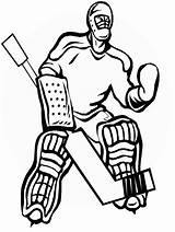 Coloring Pages Nhl Logo Hockey Popular Kids sketch template