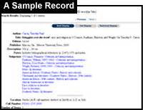 sample record