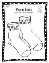 Socks Fox Seuss Dr Activity Activities Preschool Crafts Kindergarten Pair Teacherspayteachers Printables Book Kids Suess Board Classroom Fun Wacky Week sketch template