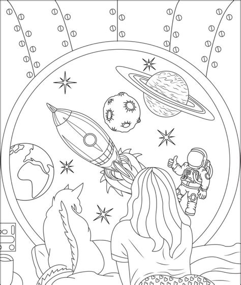 aesthetic coloring pages indie aesthetic drawings coloring pages