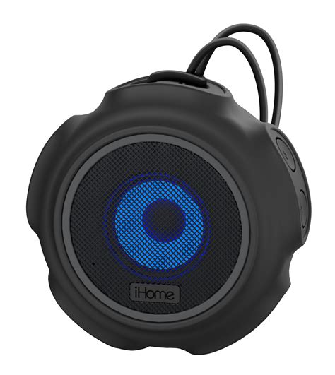 ihome ibt portable waterproof color changing bluetooth speaker