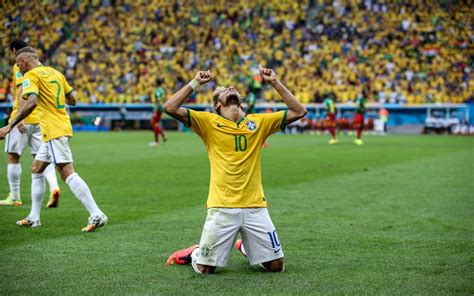 wallpaper sports soccer stadium neymar brazil structure kick