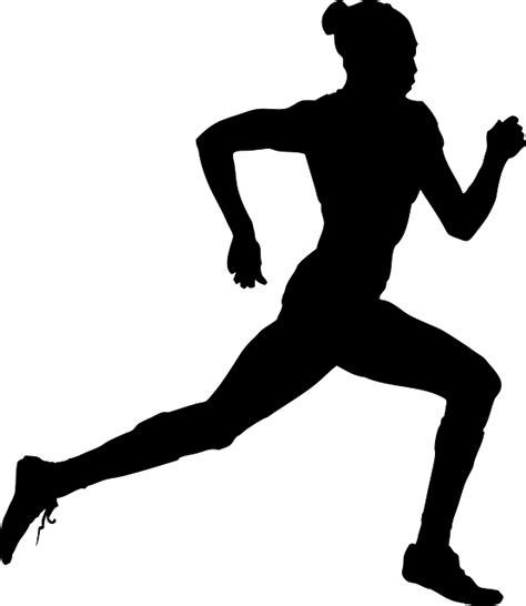 runner run running woman · free vector graphic on pixabay
