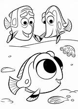Dory Finding Coloring Pages Nemo Kids Template sketch template