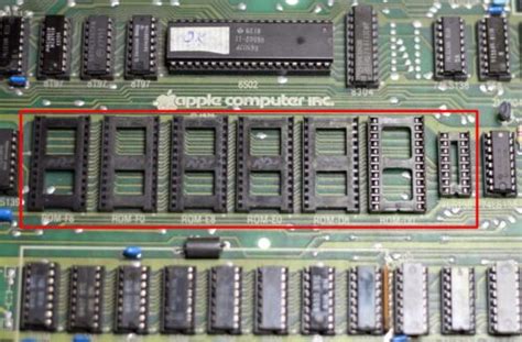 Apple Ii Plus Europlus Rom Replacement 27128 Replaces D0 D8 E0