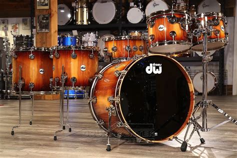 dw collectors limited edition pure almond pc drum set drums