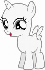 Alicorn Filly Pony Mlp Ponies sketch template