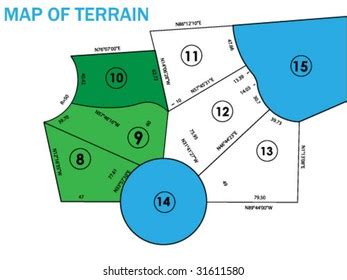 map terrain stock vector royalty   shutterstock