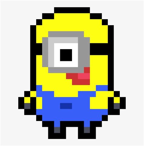 minion imagenes de  pixeles  transparent png