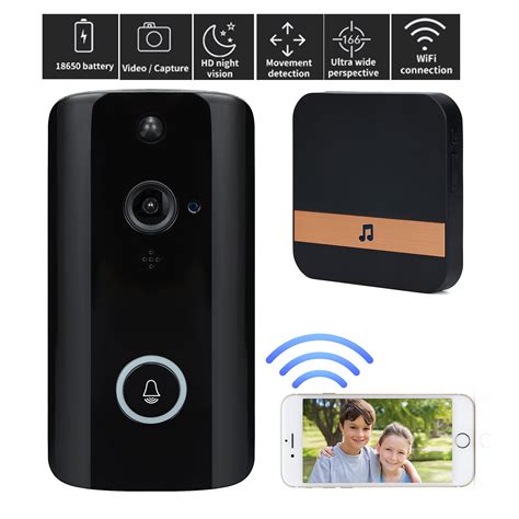 ring smart doorbellwireless wifi smart camera door bell phone video visual doorbell  indoor