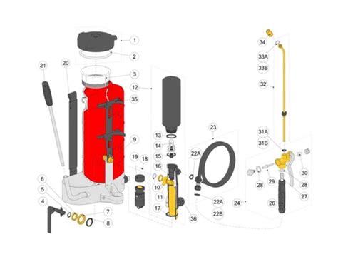 birchmeier backpack sprayer parts diagram diagramwirings