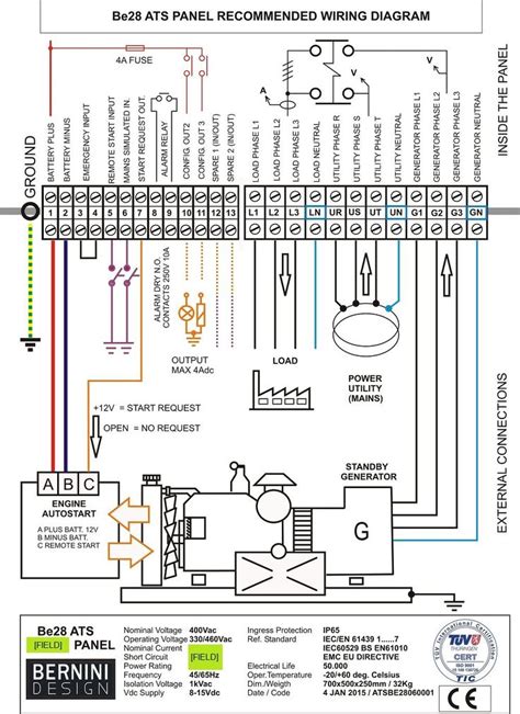 generac automatic transfer switch wiring diagram  generator extraordinary diagrams