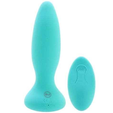 A Play Thrust Adventurous Rechargeable Silicone Anal Plug With