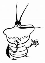 Oggy Cockroaches Pages Coloring Fun Kids sketch template