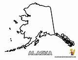 Coloring Alaska Map Print State Pages Da Popular Coloringhome Salvato sketch template