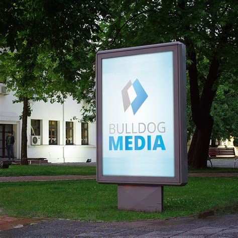 reclame langs de weg bulldog frame media