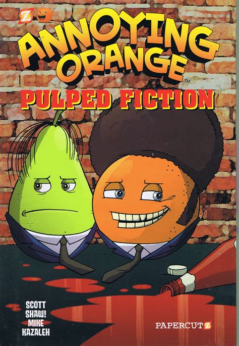 annoying orange pulped fiction shaw cartoons