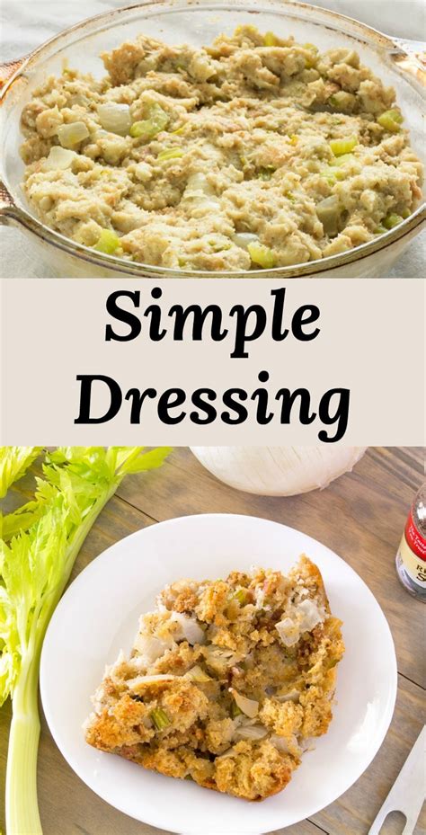 Simple Turkey Dressing Pear Tree Kitchen