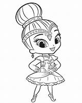 Shine Shimmer Coloring Pages Leah Printable Kids Ballet Sketch Getdrawings Print Mermaid Drawing Ballerina Magical Colouring Color Effect Vector Coloringfolder sketch template