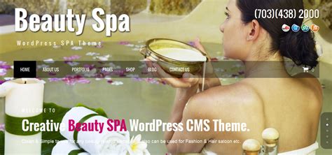 beauty spa themecot