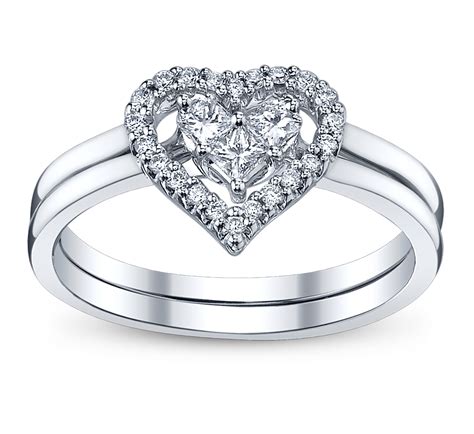 perfect heart bow diamond engagement rings   holidays