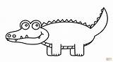 Alligator Coloring Cartoon Pages Clipart Cute Alligators Clip Simple Printable Public Reptiles Kids Drawing Transparent Supercoloring Worksheets Domain Cif Styles sketch template