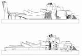 Guggenheim Bilbao Dwg Autocad Sshot sketch template