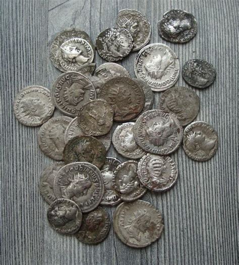 romeinse keizerrijk  zilveren romeinse munten catawiki
