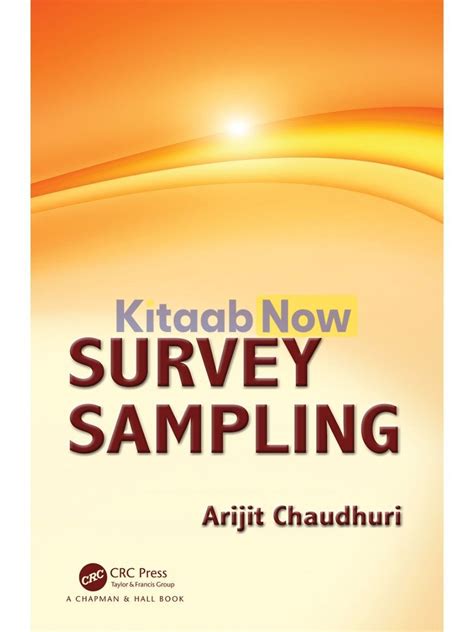 survey sampling kitaabnow