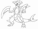 Pokemon Mega Coloring Pages Garchomp Evolution Evolved Colouring Print Color Printable Getcolorings Pokémon Getdrawings Library Rayquaza Popular Colorings sketch template