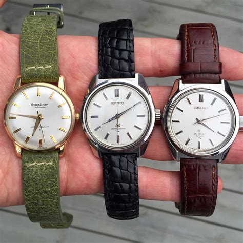 my watch collection anders s vintage grand seikos time and tide watches