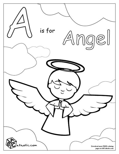catholic preschool coloring pages
