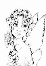 Fairy Coloring Pages Adults Printable Boy Fairies Print Color Getcolorings Getdrawings Colorings sketch template