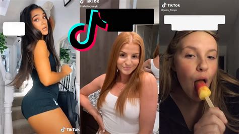 Tiktok Hot Girls Compilation That Will Make You Bust Youtube